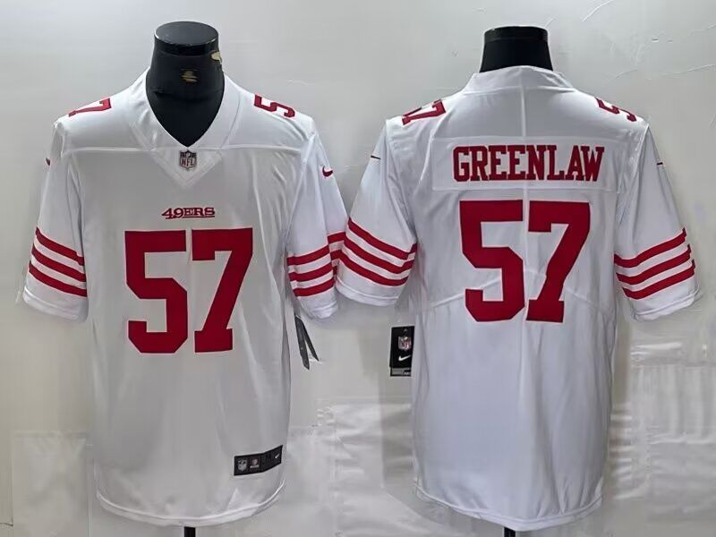 Men San Francisco 49ers #57 Greenlaw white 2024 Nike Limited NFL Jersey->san francisco 49ers->NFL Jersey